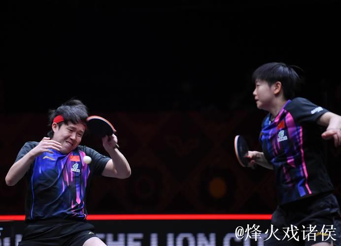 WTT总决赛 王楚钦孙颖莎3-0完胜印度组合开门大吉
